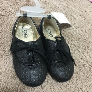 Joe fresh black sparkly shoes 7 medium